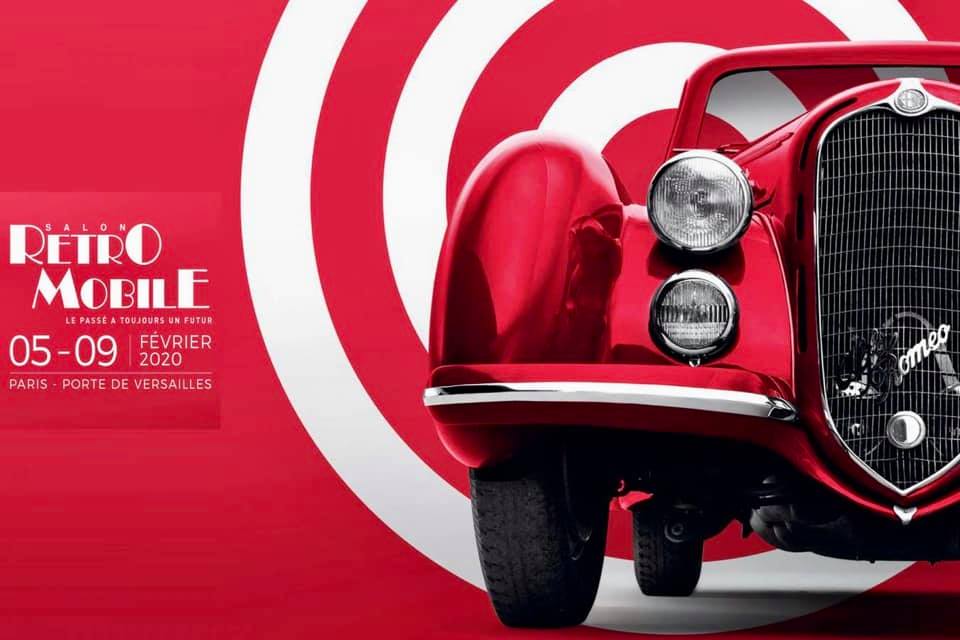 affiche Rétromobile 2020