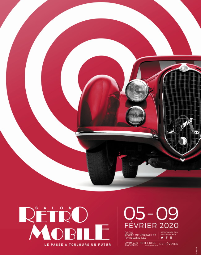 Affiche Retromobile 2020