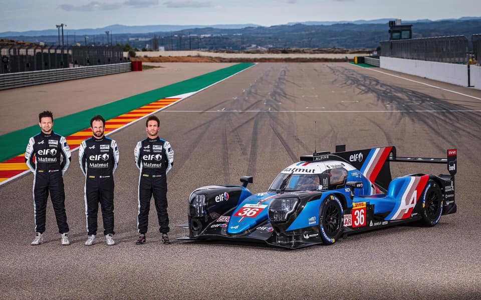 Matthieu Vaxiviere et l'équipage Alpine A480-Gibson Hypercar H