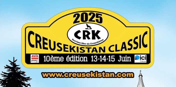 Vignette affiche Creusekistan Classic 2025 avec plaque